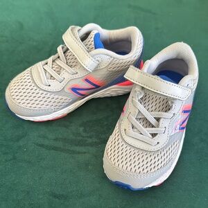 New Balance Kids Sneakers - Gray and Blue